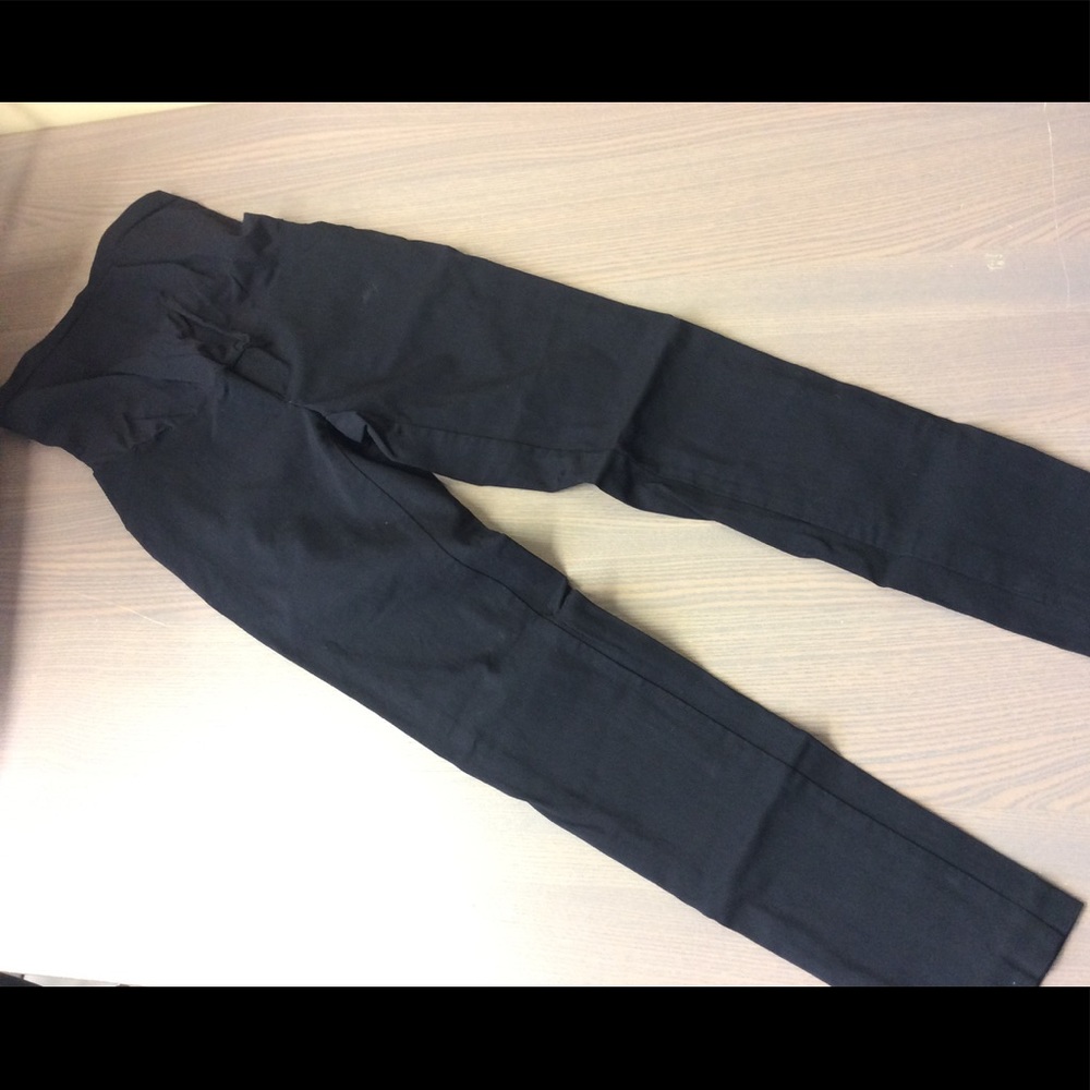 Maternity black leggings pants motherhood Size XS